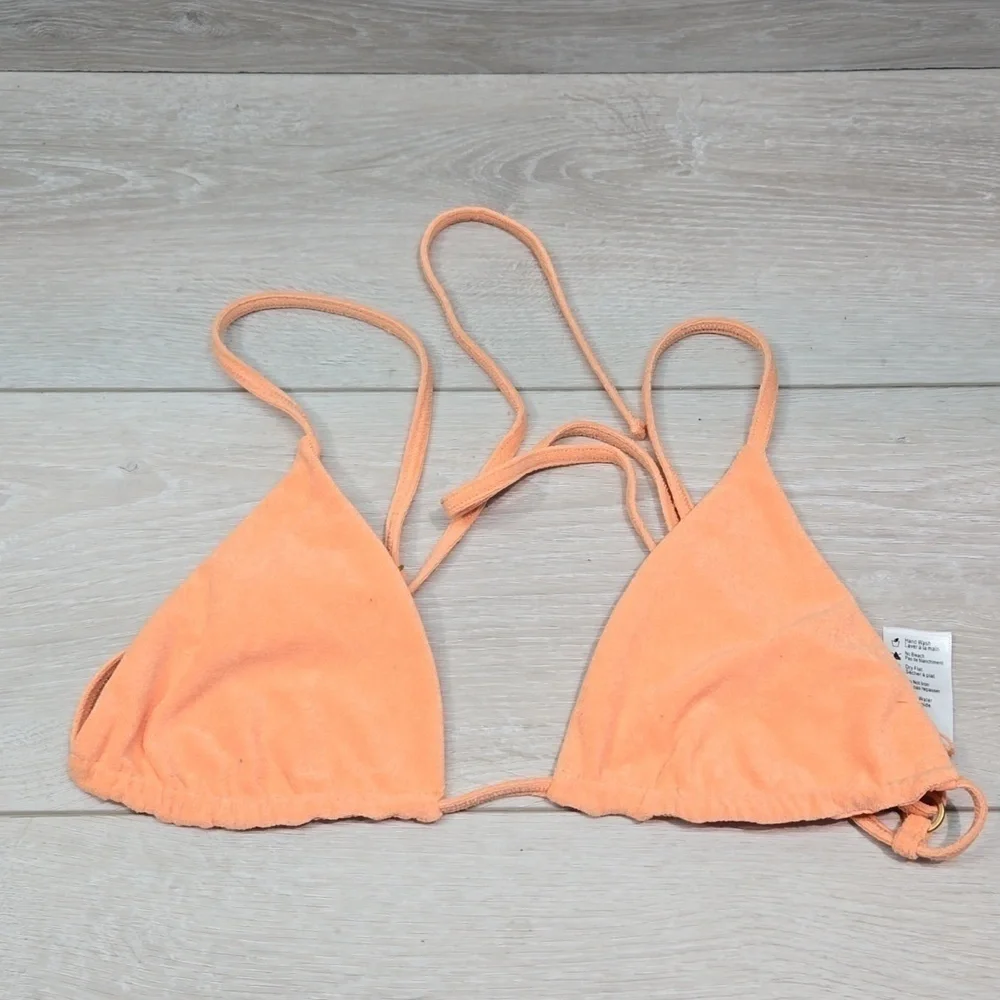 NWOT L Space Women Anthropologie Brittany Top Bra Swim sz M
